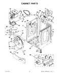 Diagram for 02 - Cabinet Parts