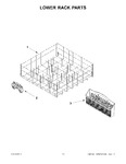 Diagram for 10 - Lower Rack Parts