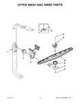 Diagram for 07 - Upper Wash And Rinse Parts