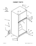 Diagram for 01 - Cabinet Parts