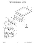 Diagram for 01 - Top And Console Parts