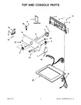 Diagram for 01 - Top And Console Parts