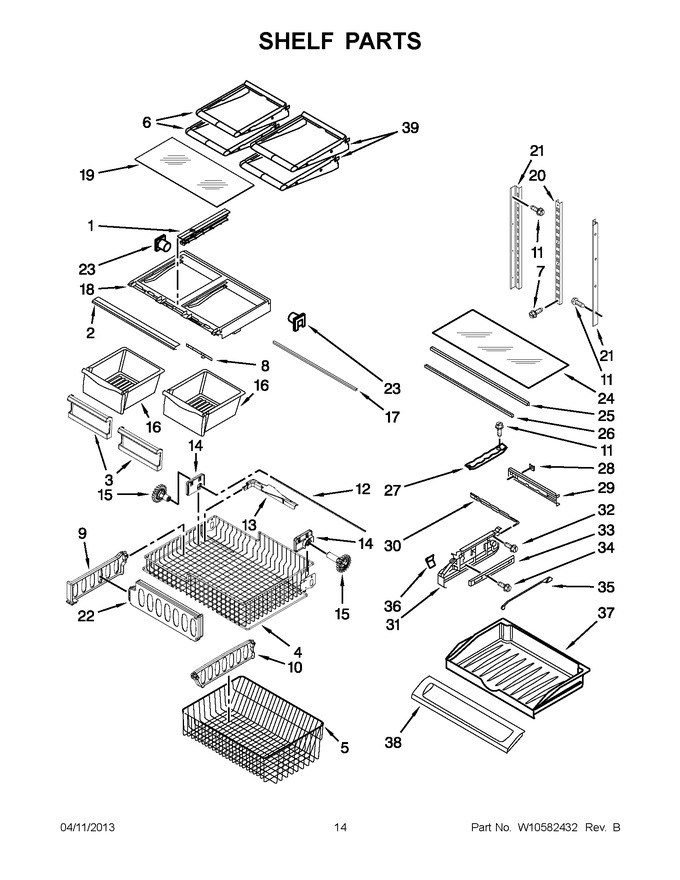 Diagram for AFD2535DEW11