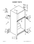 Diagram for 01 - Cabinet Parts