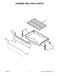 Diagram for 04 - Drawer And Rack Parts