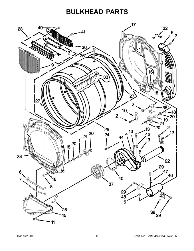 Diagram for MDG25PRAWW2