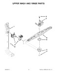 Diagram for 07 - Upper Wash And Rinse Parts