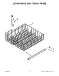 Diagram for 09 - Upper Rack And Track Parts