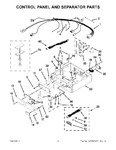 Diagram for 02 - Control Panel And Separator Parts