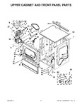 Diagram for 03 - Upper Cabinet And Front Panel Parts