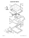 Diagram for 01 - Cooktop Parts