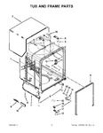 Diagram for 05 - Tub And Frame Parts