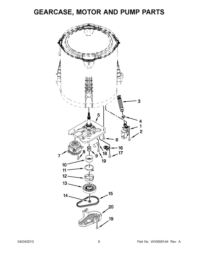 Diagram for 4GMVWC400YW2