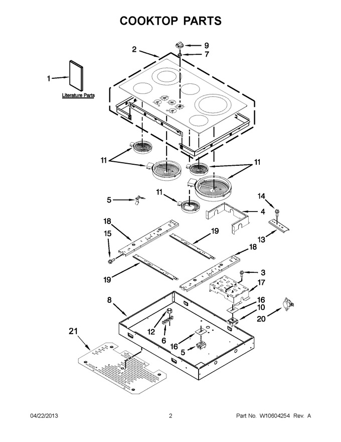 Diagram for MEC9536BS00