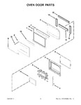 Diagram for 02 - Oven Door Parts