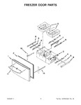 Diagram for 08 - Freezer Door Parts