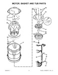 Diagram for 04 - Motor, Basket And Tub Parts