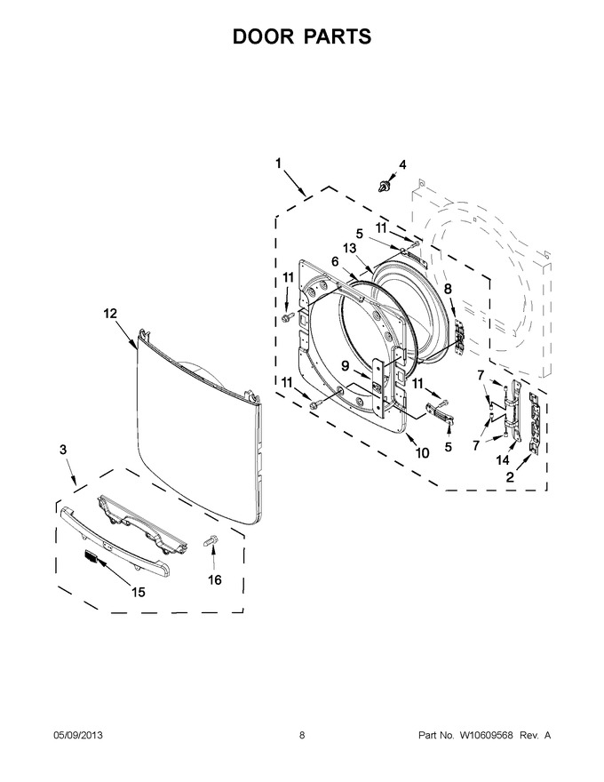 Diagram for YMED4200BW0