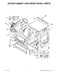 Diagram for 03 - Upper Cabinet And Front Panel Parts