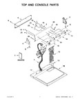 Diagram for 01 - Top And Console Parts