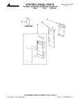 Diagram for 01 - Control Panel Parts