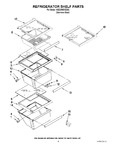 Diagram for 03 - Refrigerator Shelf Parts