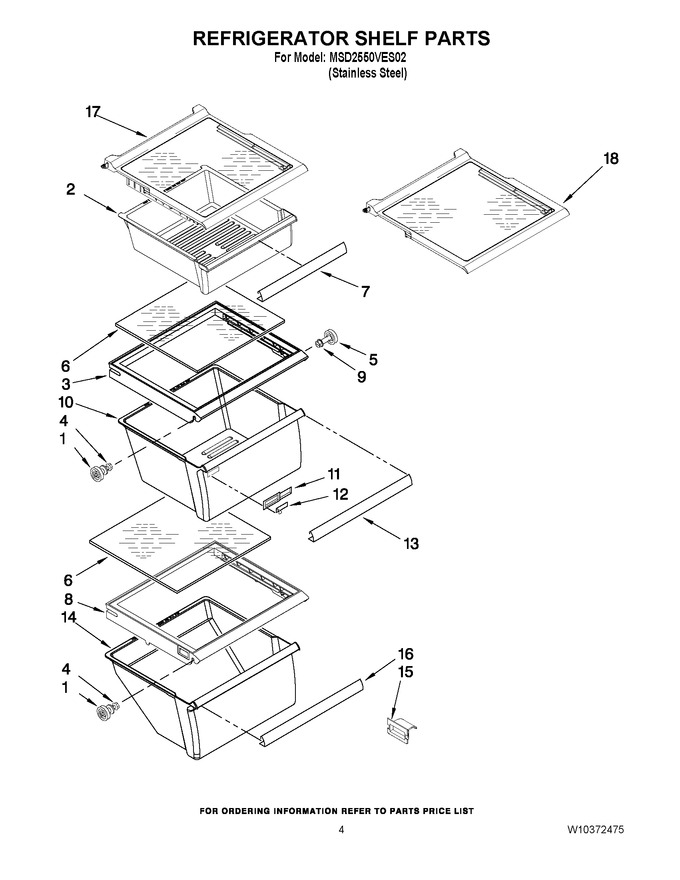 Diagram for MSD2550VES02