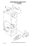 Diagram for 02 - Refrigerator Liner Parts