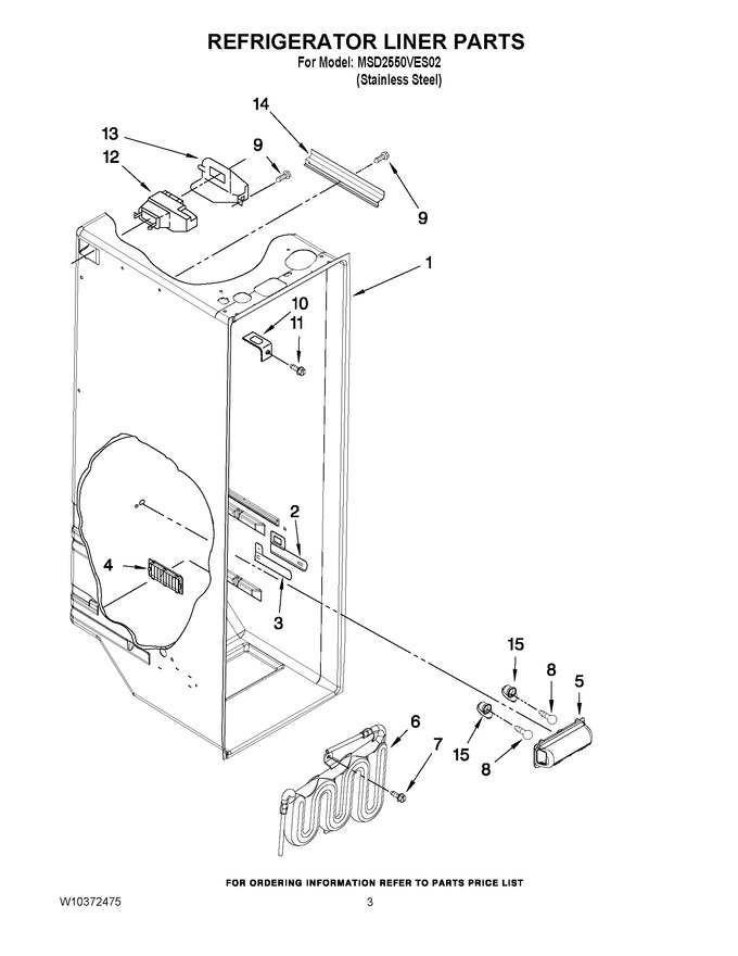 Diagram for MSD2550VES02