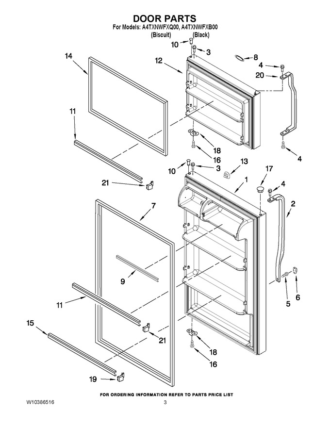 Diagram for A4TXNWFXB00