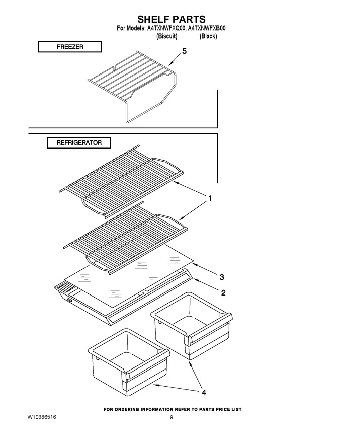 Diagram for A4TXNWFXQ00