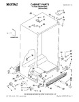 Diagram for 01 - Cabinet Parts