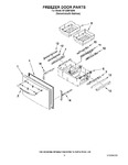 Diagram for 09 - Freezer Door Parts