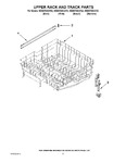 Diagram for 09 - Upper Rack And Track Parts