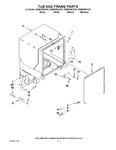 Diagram for 05 - Tub And Frame Parts