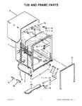 Diagram for 05 - Tub And Frame Parts