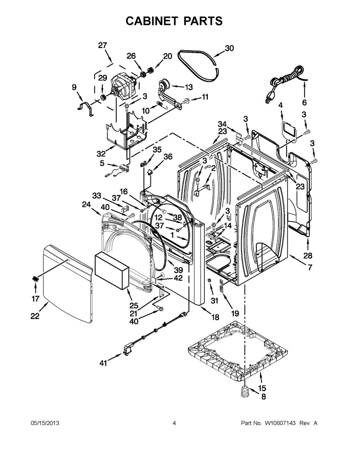 Diagram for MGDB750YW3