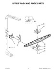 Diagram for 07 - Upper Wash And Rinse Parts