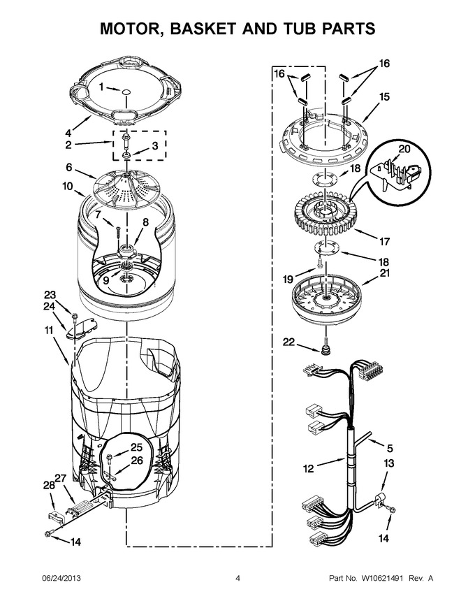 Diagram for MVWB980BG0