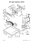 Diagram for 01 - Top And Console Parts