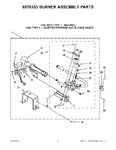 Diagram for 04 - 8576353 Burner Assembly Parts