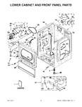 Diagram for 02 - Lower Cabinet And Front Panel Parts