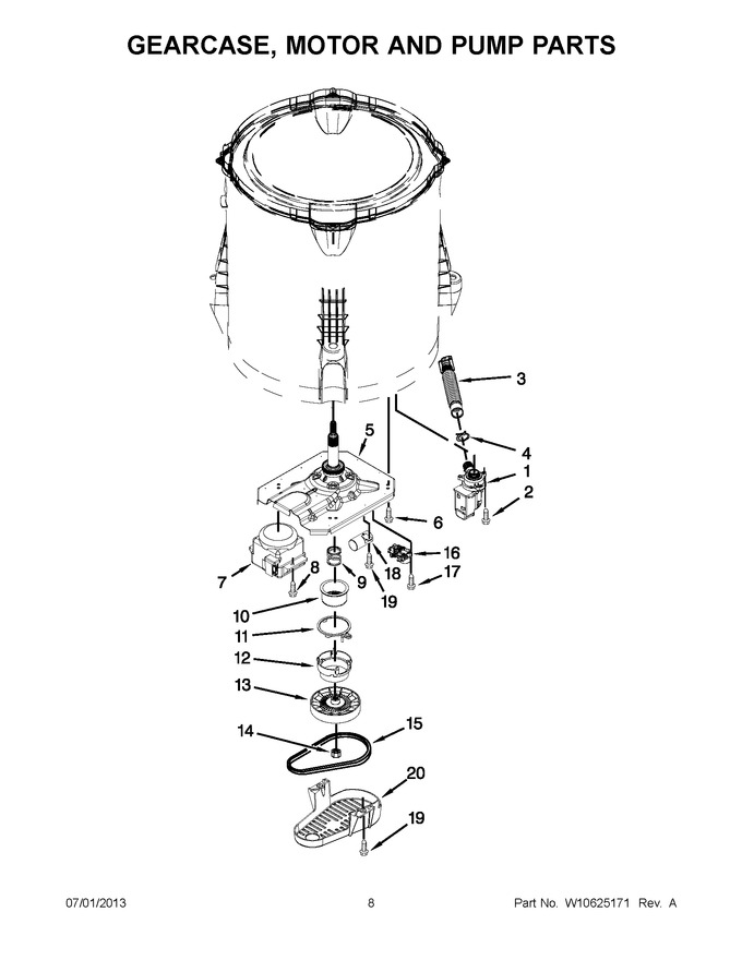 Diagram for MVWC300BW0