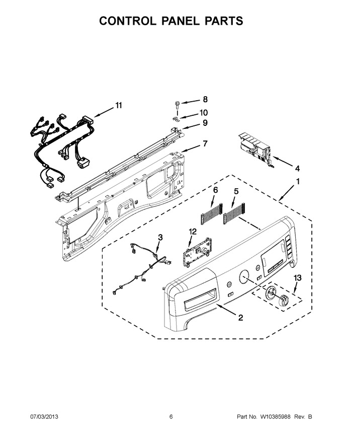 Diagram for MHW6000XW1