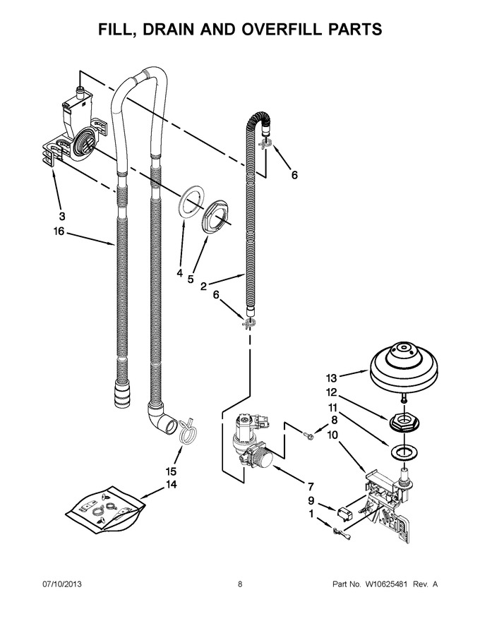 Diagram for JDB8000AWS2