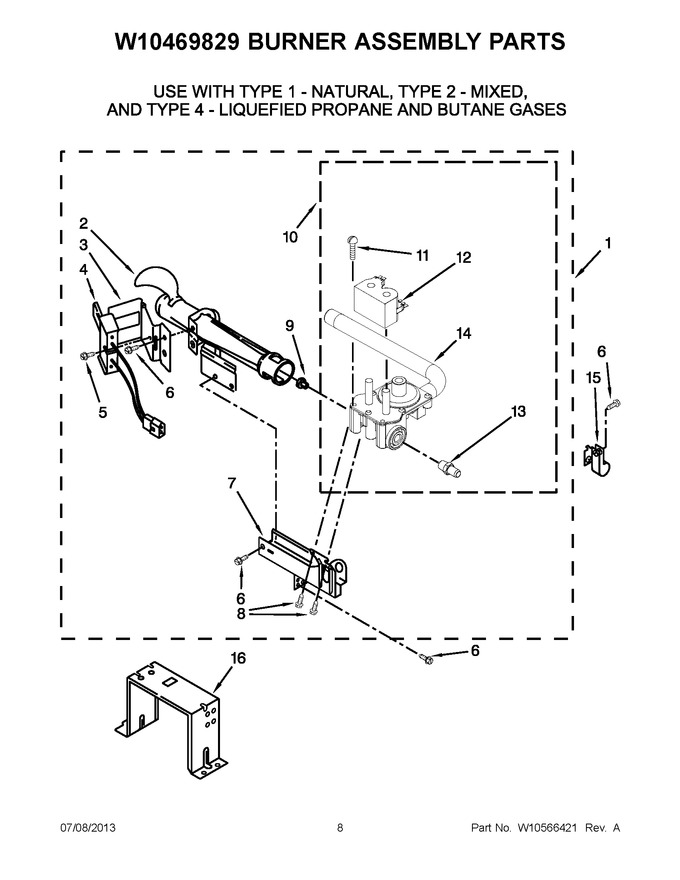 Diagram for MDG25PNAGW2