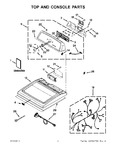 Diagram for 01 - Top And Console Parts