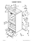 Diagram for 01 - Cabinet Parts