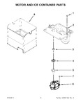 Diagram for 09 - Motor And Ice Container Parts