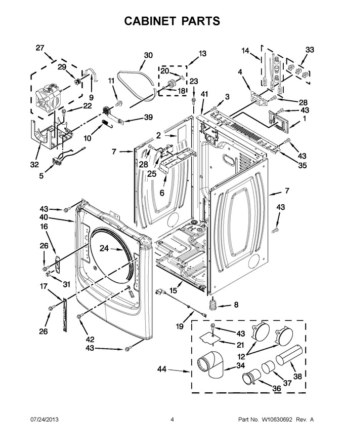 Diagram for MED4000BW0